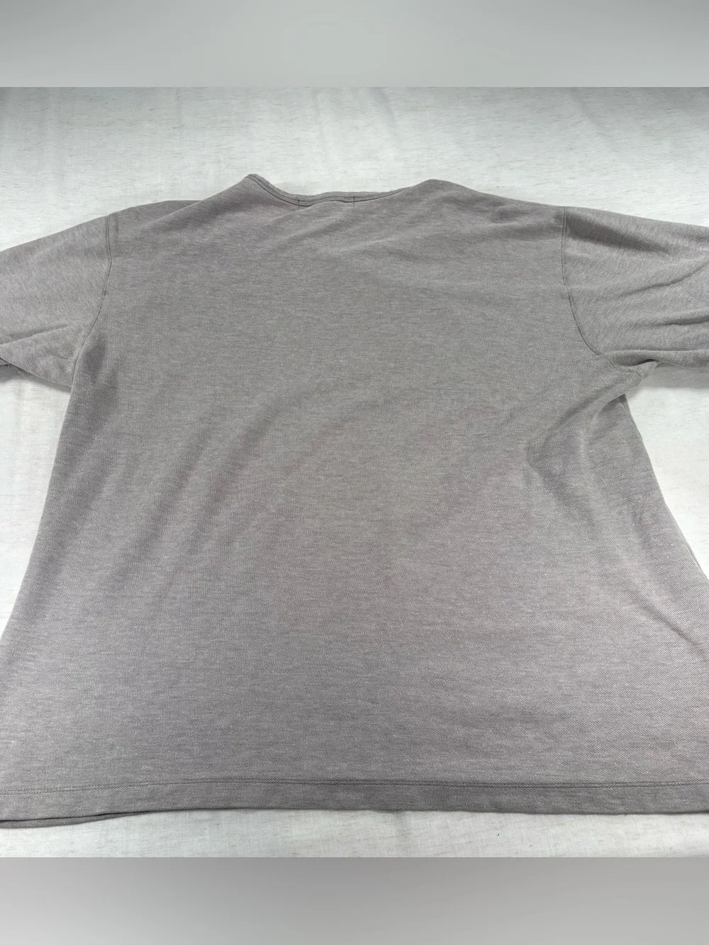 Banana Republic Men's Crew Neck Short Sleeve Shirt - Brown